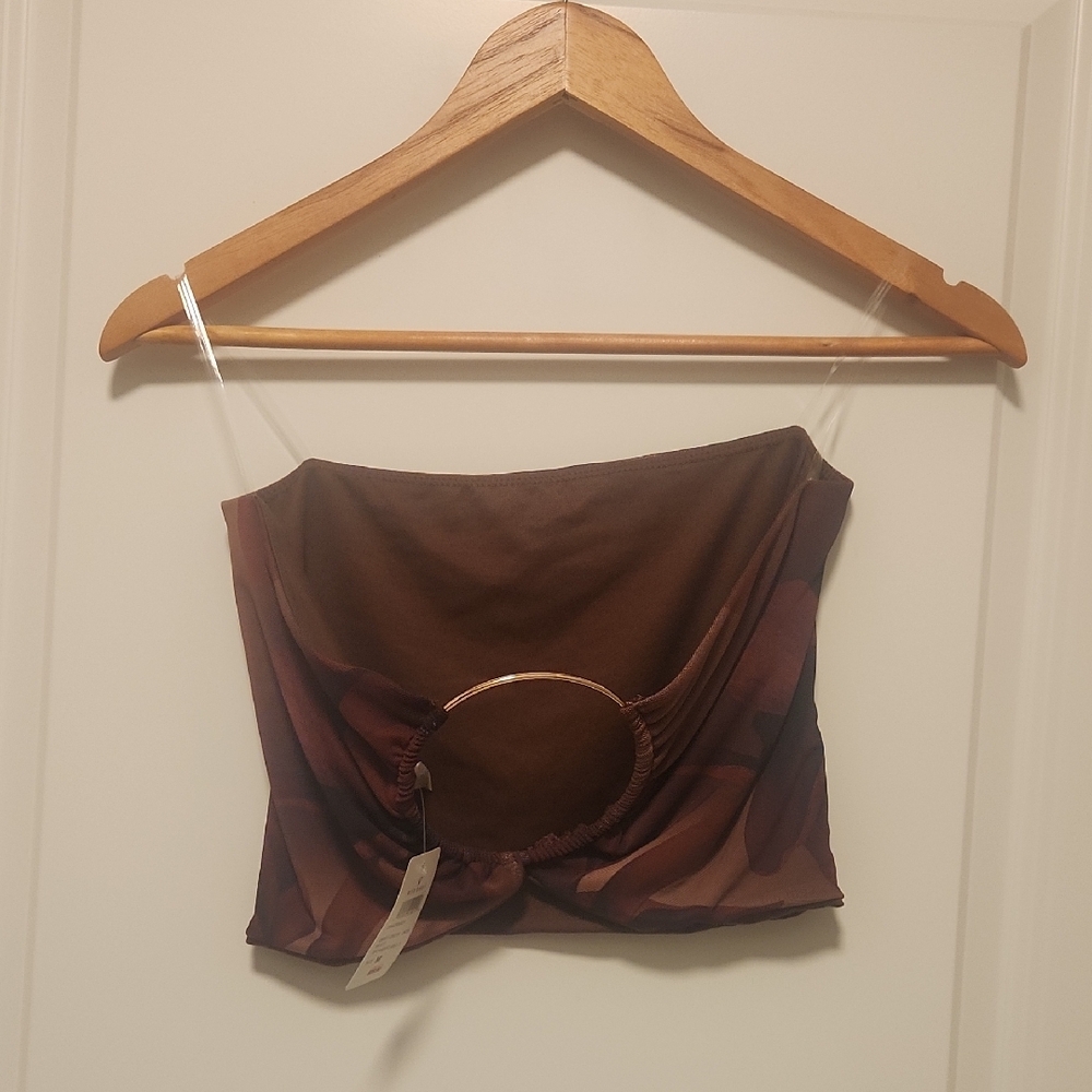 Windsor Multi-Color Strapless Top - Picture 2 of 5